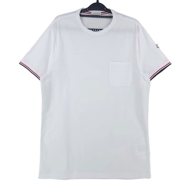 [남L]몽클레어 포켓 라운드 반팔티[Y64-014]