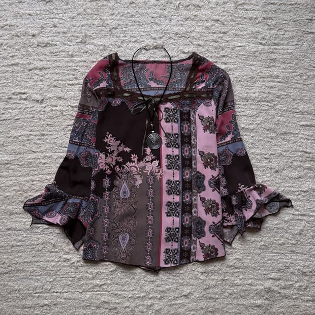 Paisley Blouse 0403