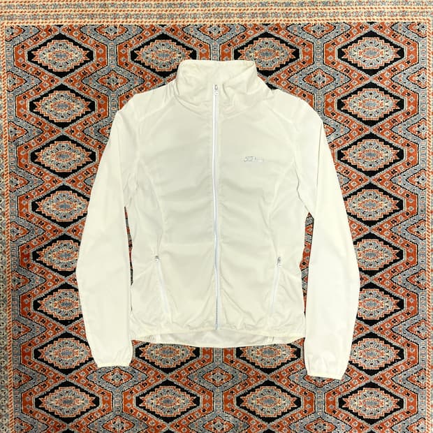 타이틀리스트 화이트 골프 집업져지 자켓 여성85 