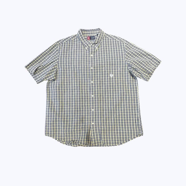 Chaps 체크반팔셔츠