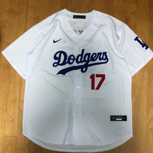 나이키 LA 다저스 MLB 오타니 17 유니폼 L