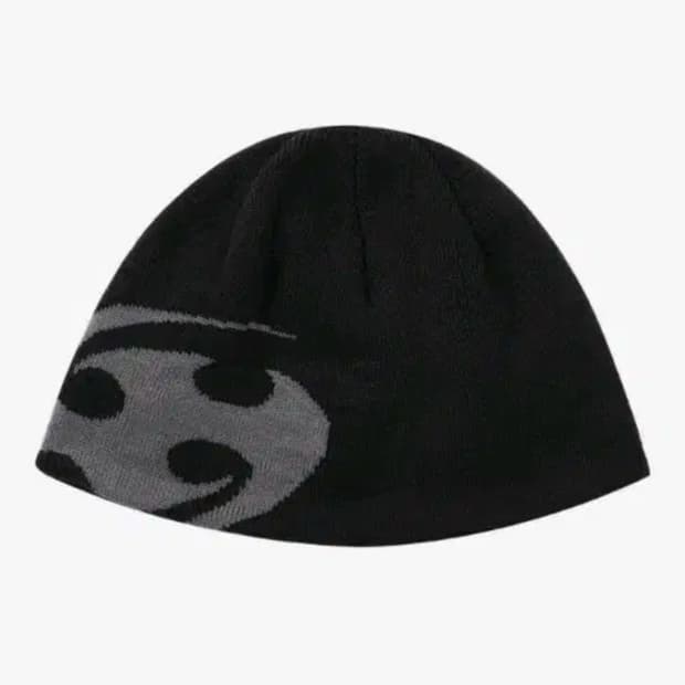 (택포)산산기어 로고 비니 블랙 