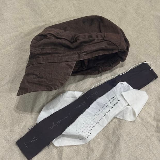 Atelier suppan 핸드 다이드 캡