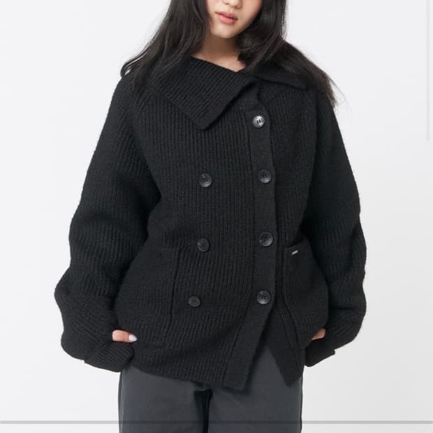 (새상품) 미세키서울 Double button bold knit