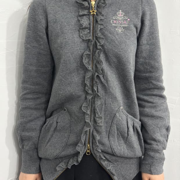 mezzo piano hood twoway zipup