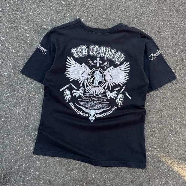 테드컴퍼니 테드맨 자수 반팔티셔츠 