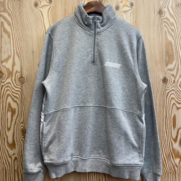 스투시 반집업 맨투맨