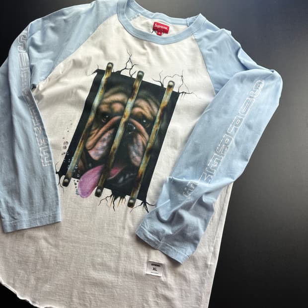 Supreme dog raglan T-shirts