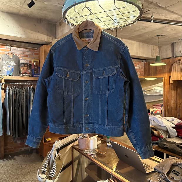 70s USA LEE 빈티지 리 101LJ 스톰라이더 데님 자켓