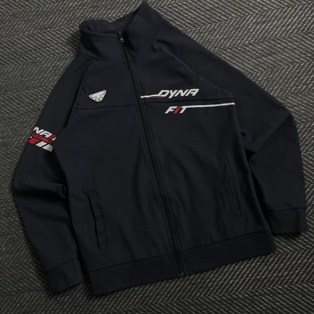 다이나핏 빅로고 트레이닝 집업 자켓y 4171