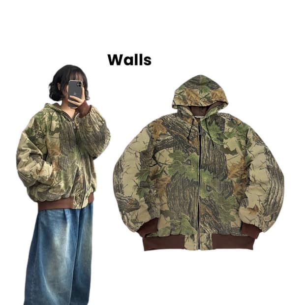 Walls 월즈 USA 00s 리얼트리 워크 점퍼 자켓