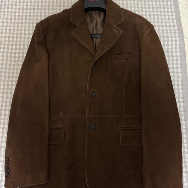 stu 스웨이드 고트 블레이저 m