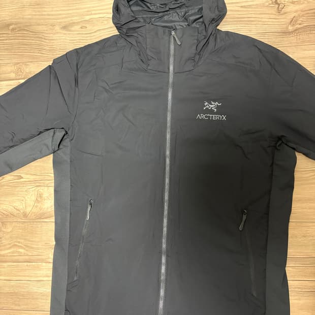 아크테릭스 아톰 SL 후디 블랙 L