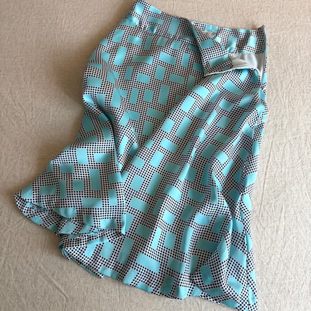patterned skirt