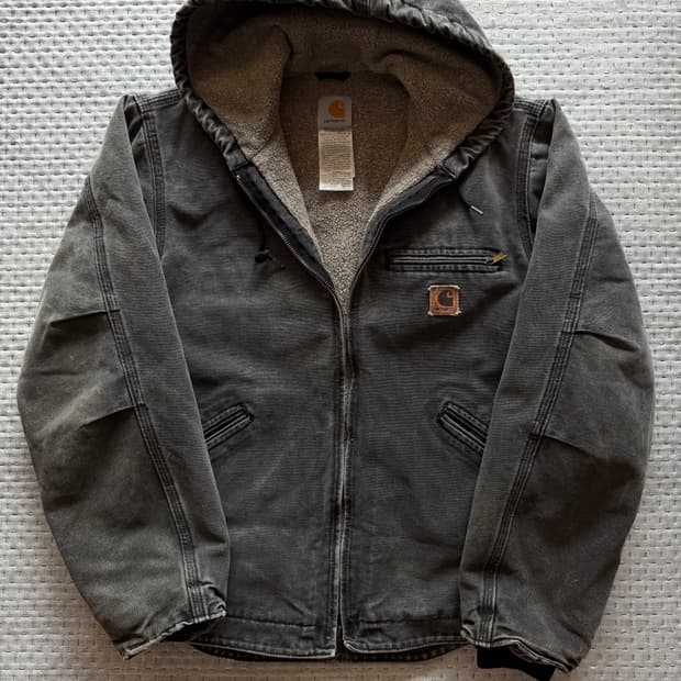 [S]칼하트 j141 샌드스톤 덕 액티브 자켓