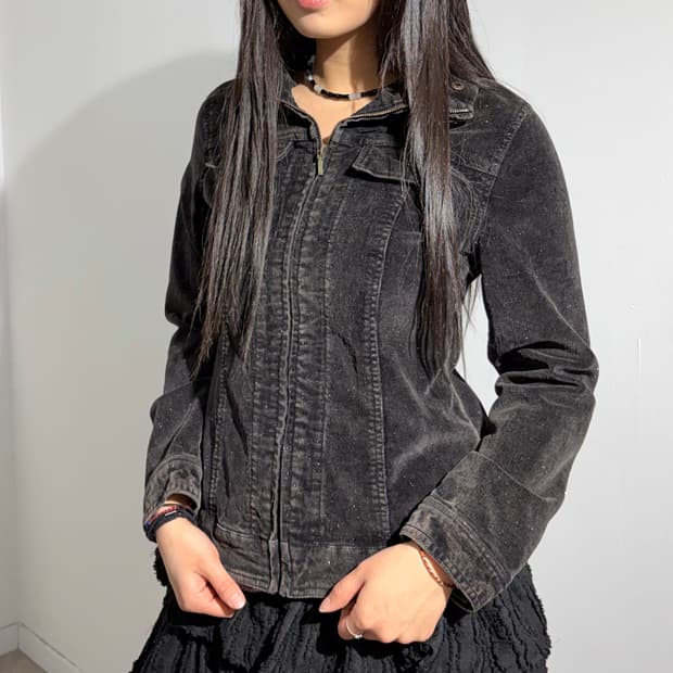 코듀로이 골덴 워크 자켓