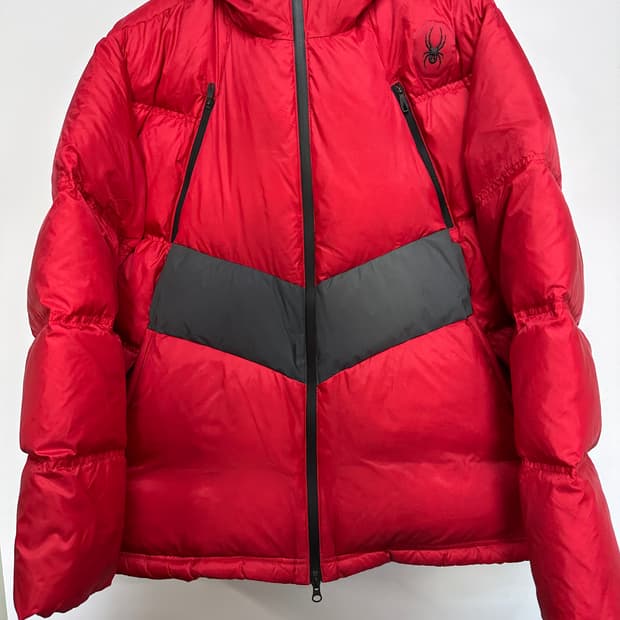 스파이더 덕다운 패딩