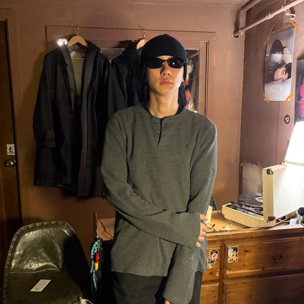 Calvin Klein waffle longsleeve shirt