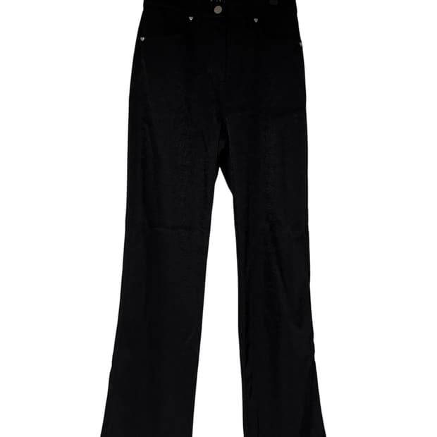 샬롬클럽 새틴 부츠컷 팬츠