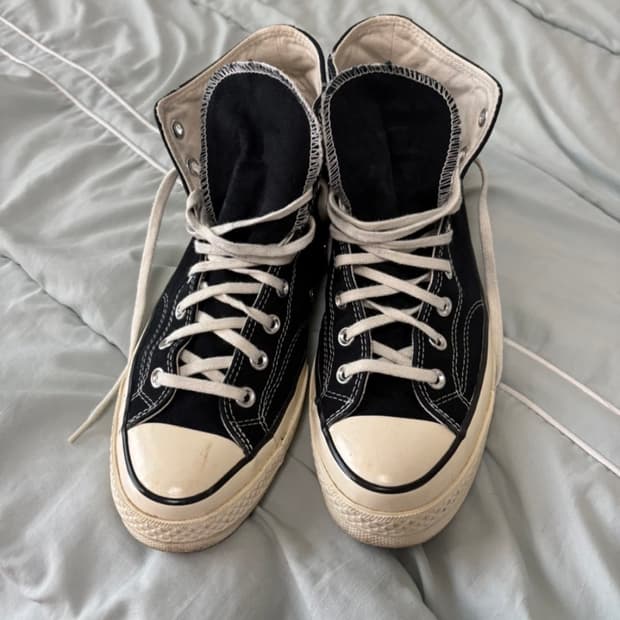 컨버스 척테일러 70 하이 블랙 275mm