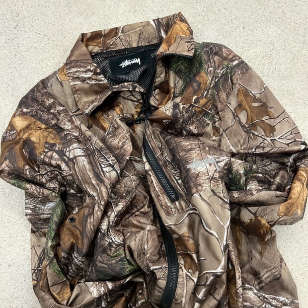 스투시 리얼트리 마이크로 립 자켓