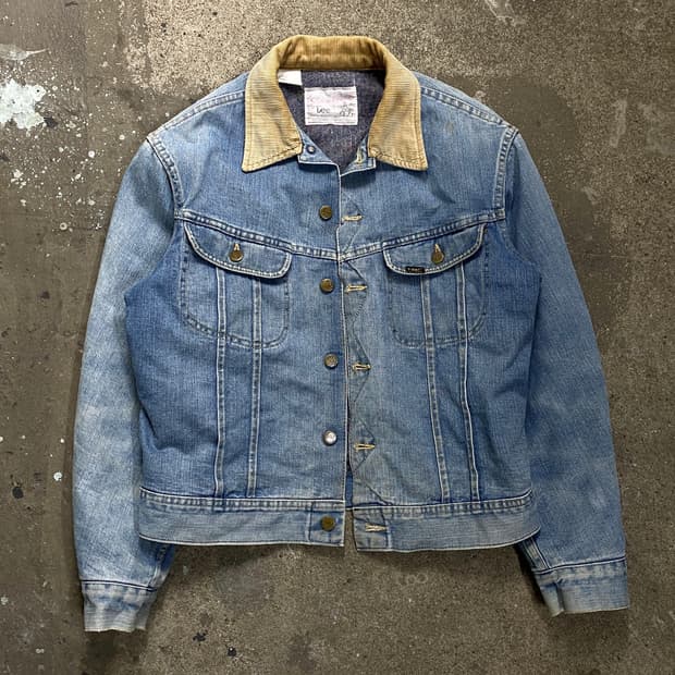 80s USA made 리 청자켓 스톰라이더 101j 