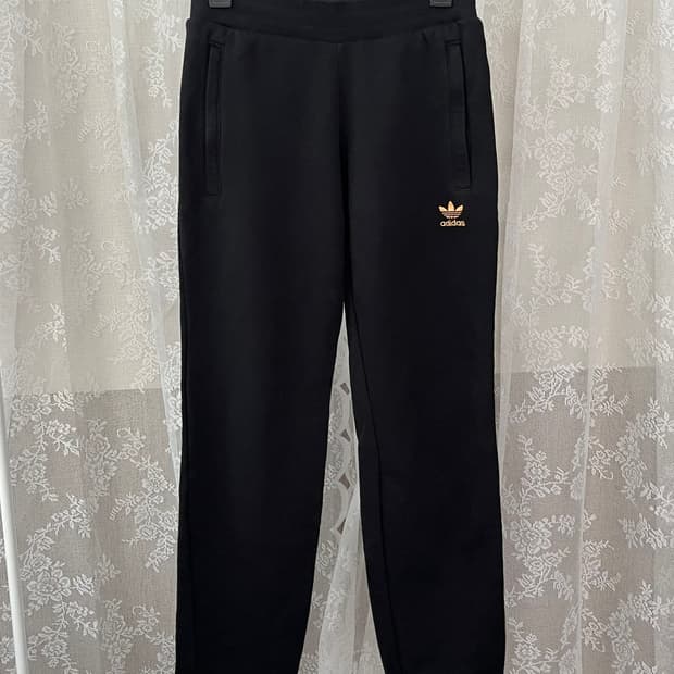 S) 아디다스 트레이닝 팬츠 블랙