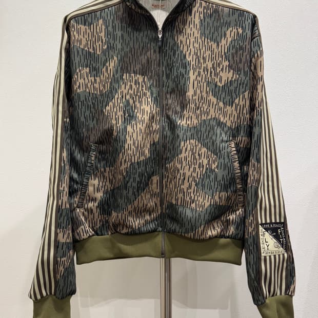 캐피탈 레인 카모 저지 트랙 자켓