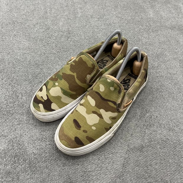 250 반스 카모플라쥬 슬립온