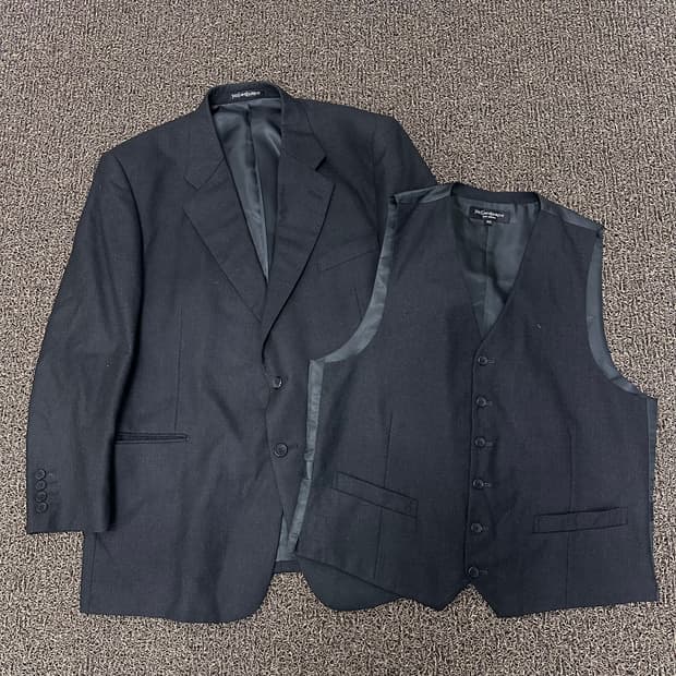 입생로랑 블레이져 정장 베스트 조끼 자켓 105(XL)