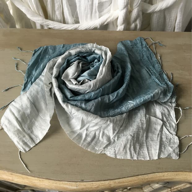 2 color point scarf