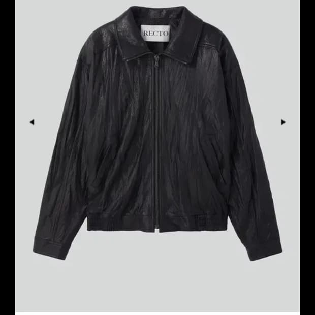 s) 렉토 하이넥 크링클 레더