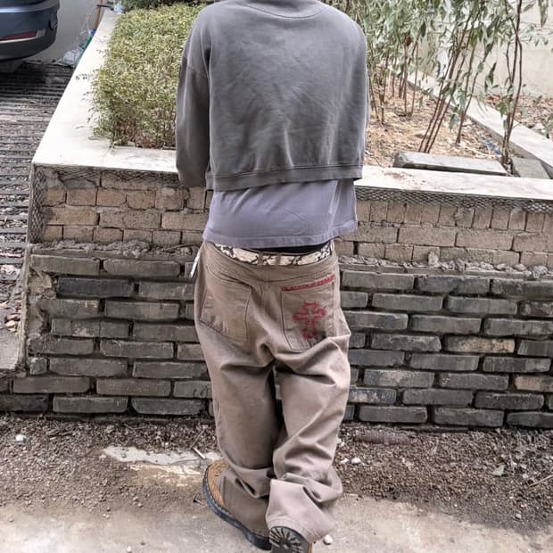 [1,2] 아오이로 더데스 크롬 크라운 워크 팬츠 (익그클루시브)