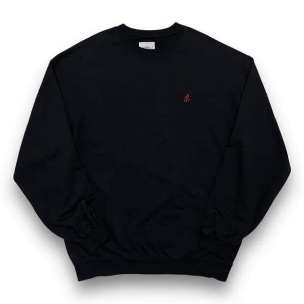 그라미치 딥 다크 오버핏 빈티지 맨투맨