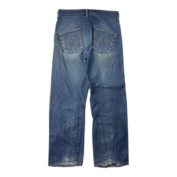 [중고] 리바이스 엔지니어드진 리오셀 데님 청바지 32인치