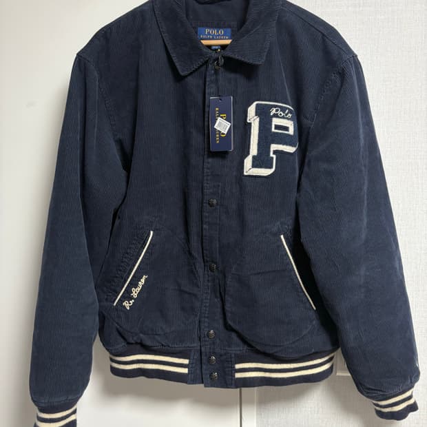 폴로 코듀로이 바시티 L