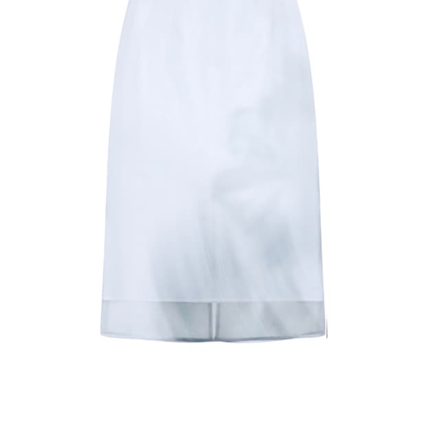 쓰리투에이티 프린티드 오간자 스커트 새상품