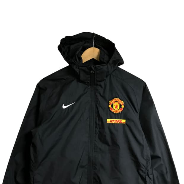 나이키 맨유 DHL 검정 후드자켓