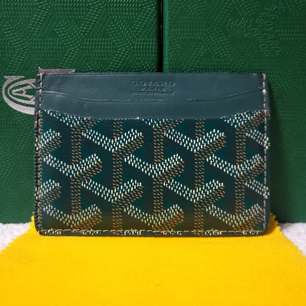 [풀구성]고야드 생쉴피스 카드홀더 카드지갑 그린