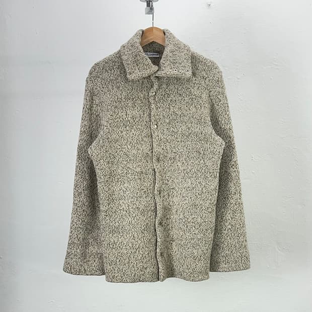 돌체 앤 가바나 멀티 드라이버 스페클 하이넥 니트 가디건