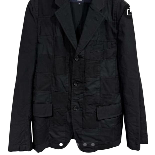 꼼데가르송 옴므 패치워크 블래이저