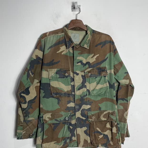 미군 오리지널 우드랜드 군복 자켓 M/R