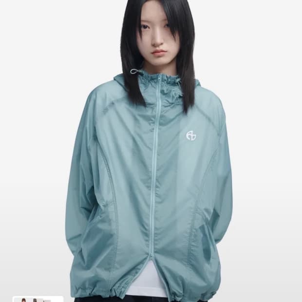 노매뉴얼 바람막이 