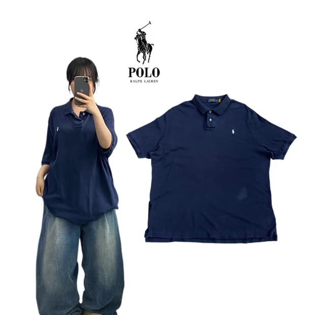 폴로 XL 신형 포니 PK 카라 반팔 티셔츠