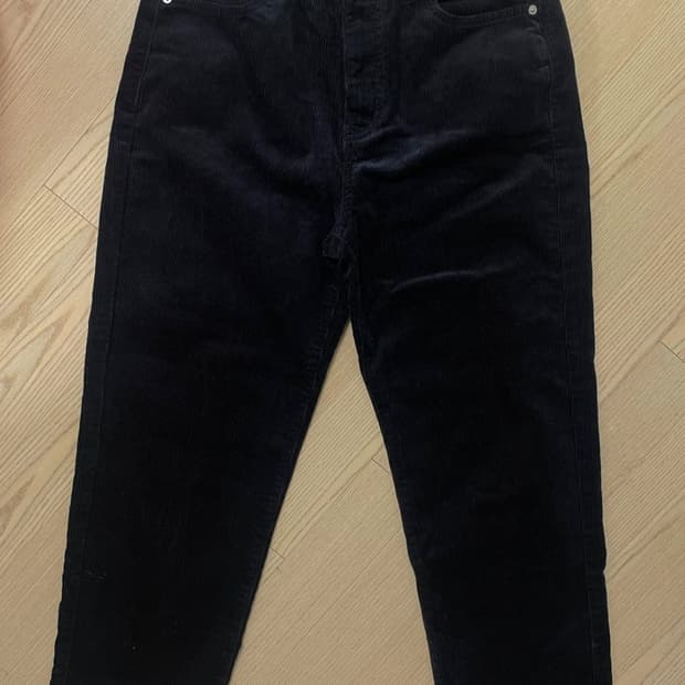 코듀로이팬츠 미착용