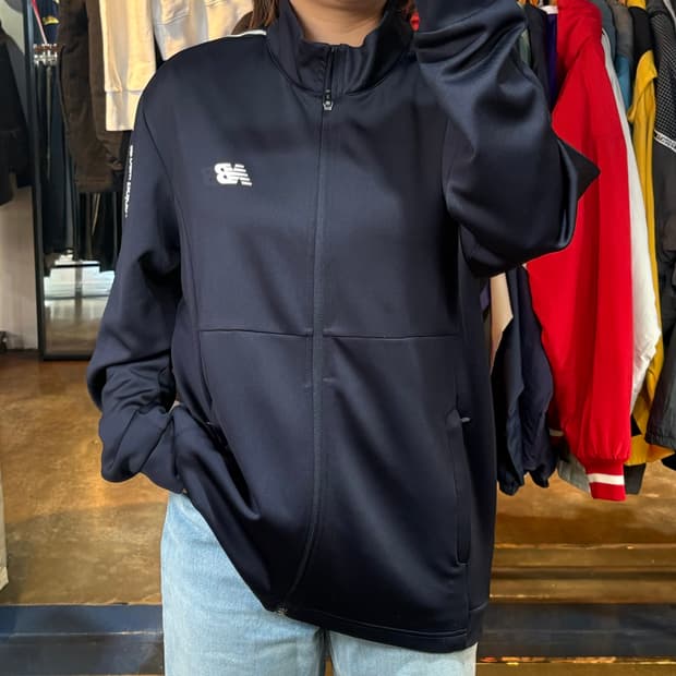 뉴발란스 네이비 트랙탑