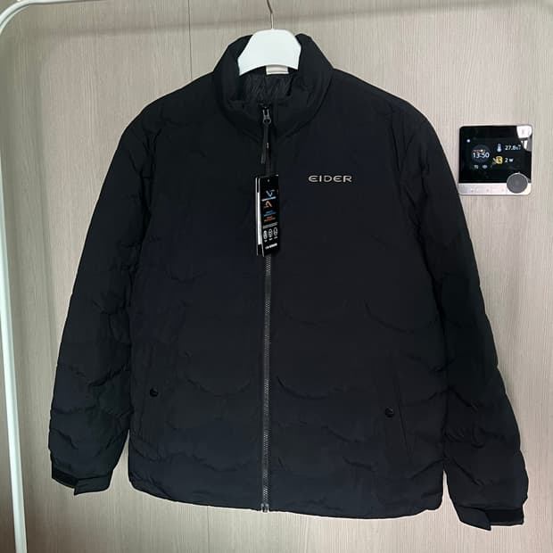 아이더 써모락 다운 경량 패딩 블랙 새상품 25년 신상