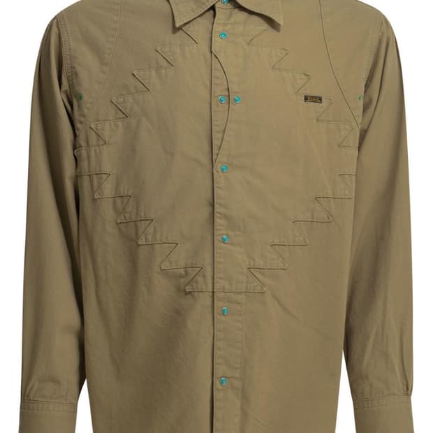 Thunderbird Husky Western Shirt beige
