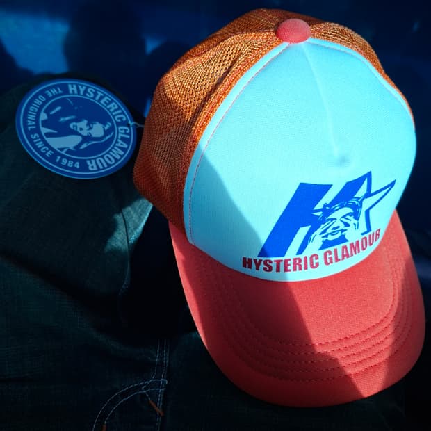 새상품 HYSTERIC GLAMOUR HG Logo Trucker Cap