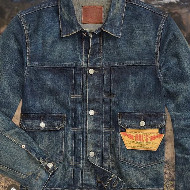 RRL 웨스트뷰 데님 트러커 자켓 더블알엘 새상품